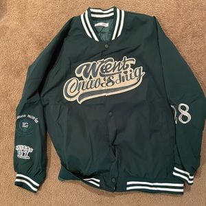 Varsity jacket from China